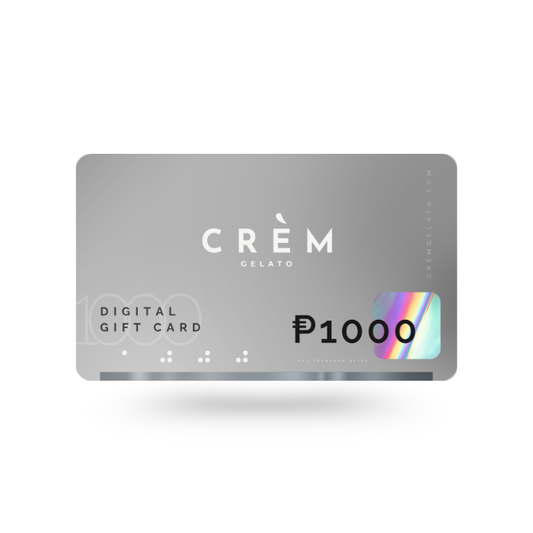 Crèm Gelato Digital Gift Card