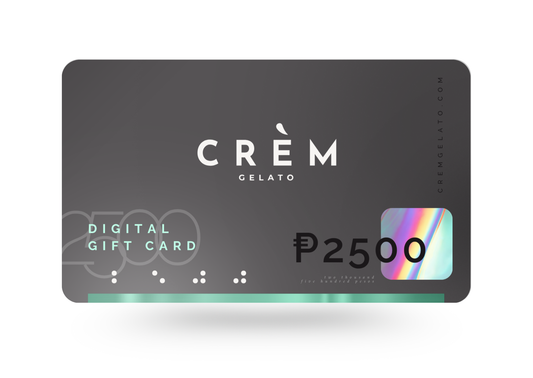 Crèm Gelato Digital Gift Card