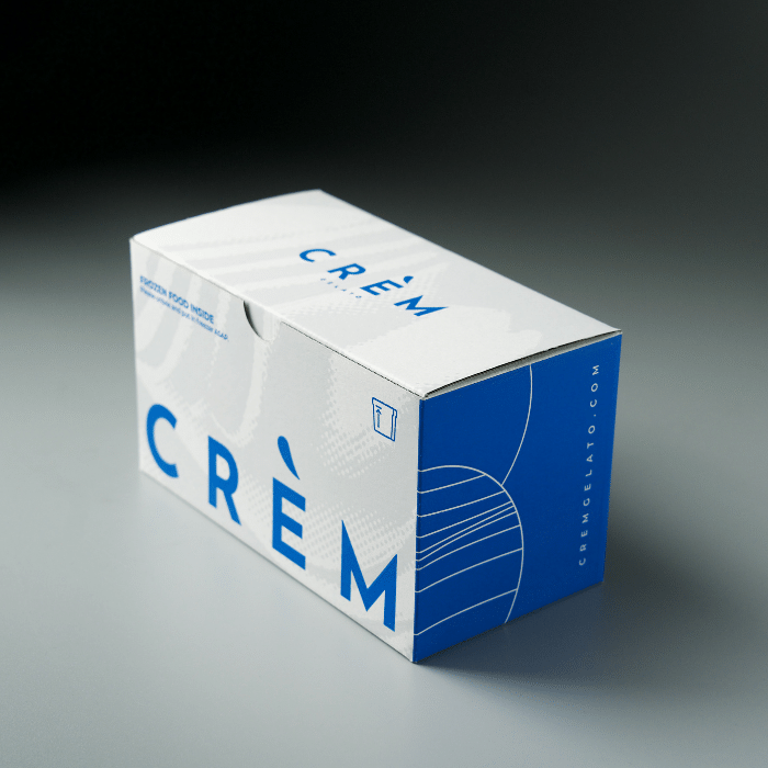 CREM Gelato Box for 2 Tubs